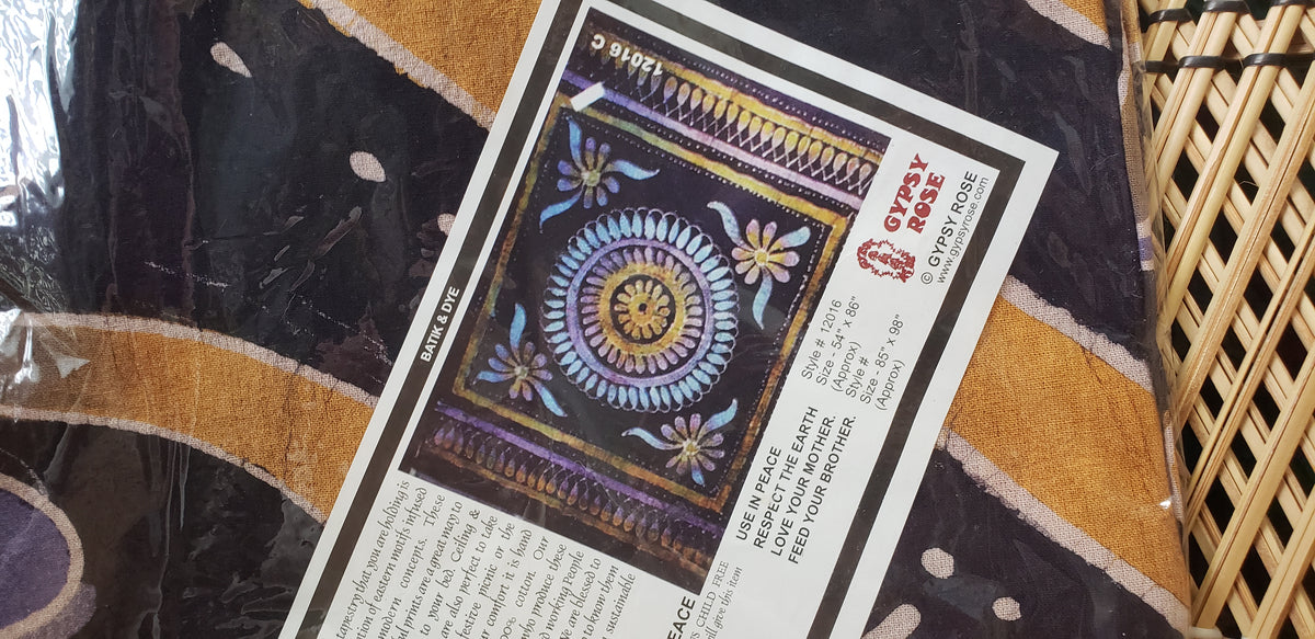 Batik & Dye Tapestry by Gypsy Rose – Charmstruck