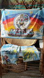 1983 Masters Of The Universe Twin Bed Sheets & Pillowcase Set Of 3, Vintage He-Man Twin Flat Sheet, Fitted Sheet And Pillowcase