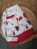Vintage Air Balloons & Kitchen Utensils Apron