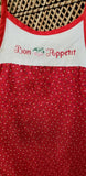 Vintage Kids Bon Appetit Apron
