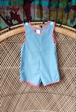 80s Red, White & Blue Baby Romper, 12M