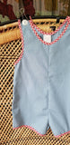 80s Red, White & Blue Baby Romper, 12M