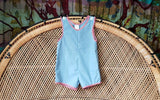 80s Red, White & Blue Baby Romper, 12M