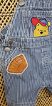 Y2K Winnie The Pooh Overalls, 12M 