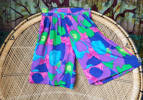 Vintage Colorful Shorts By Lee Stevens, SM