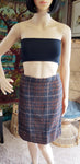 60's Autumn Wool Skirt, SM