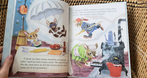 Richard Scarry's The Bunny Book (Little Golden Book) - Hardcover Classic For Kids - Very Good Condition