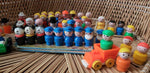 Vintage Fisher-Price Little People Set Of 48, Huge Lot Of Little People, All Plastic, Children's Toys