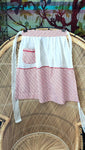 Vintage Playing Cards Apron, Partially Sheer