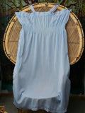 AS IS Vintage Volup Sheer Blue Nightgown, 54