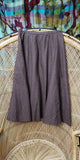 50s Poodle Skirt, Juniors Brown Felt Poodle Skirt With Applique Black Poodle, SM