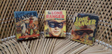 1939 The Lone Ranger Better Little Books Set Of 3, Lone Ranger And The Black Shirt Highwayman, Lone Ranger On The Barbary Coast ...