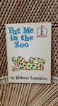 1960 Put Me In The Zoo By Robert Lopshire, Beginner Books Book Club Edition