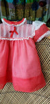 50s Red & White Polka Dots Dress, Girls 2T