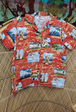 90s Red Hilo Hattie Shirt By The Hawaiian Original, XS