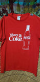 AS IS Vintage Share A Coke Coca Cola T-Shirt, MD