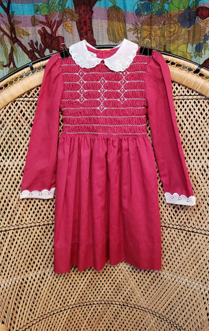 Vintge Polly Flinders Dress, Girls 6 – Charmstruck