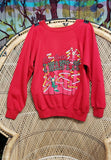 Vintage Dear Santa I Want It All Sweatshirt, LG