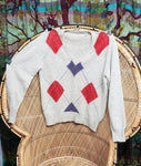 Vintage Mens Italian Lana Wool Sweater, LG