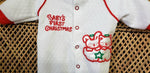 80s Baby's First Christmas Footie Pajamas, SM