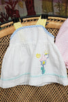 90s Birdie Baby Dress With Pink Bloomers, 6-9M