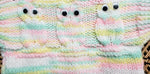 80s Baby Knit Owl Sweater With Googly Eyes, 18-24M