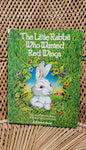 AS IS 1978 The Little Rabbit Who Wanted Red Wings By Carolyn Sherwin Bailey