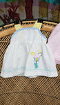 90s Birdie Baby Dress With Pink Bloomers, 6-9M
