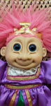 90s Russ Troll Kidz Princess Guinevere Doll, 14"