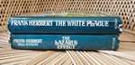 80s Frank Herbert Books Set Of 2: The White Plague & The Lazarus Effect