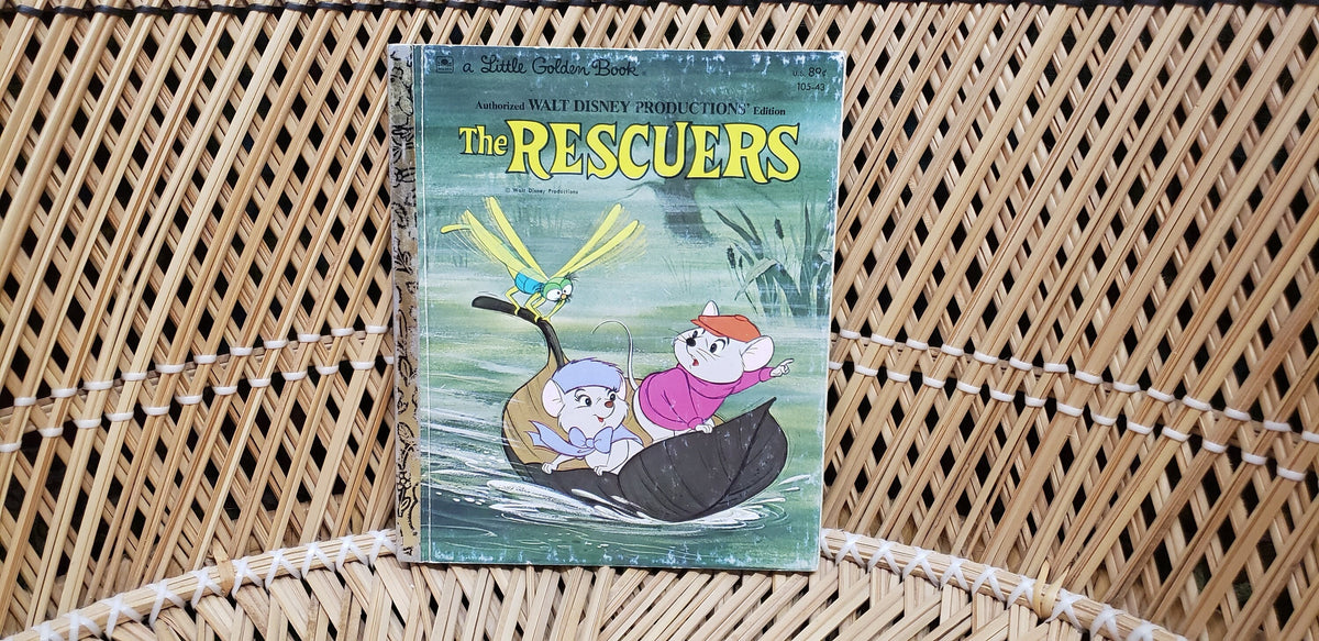 1977 The Rescuers A Little Golden Book – Charmstruck