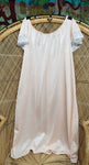 70s Peach & Lace Nightgown By Montgomery Ward, MD