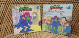1986 Meet My Pet Monster And My Pet Monster Goes To School Books, Set Of 2