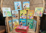 1990 Mickey Mouse Little Golden Books Box Set Of 12