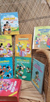 1990 Mickey Mouse Little Golden Books Box Set Of 12